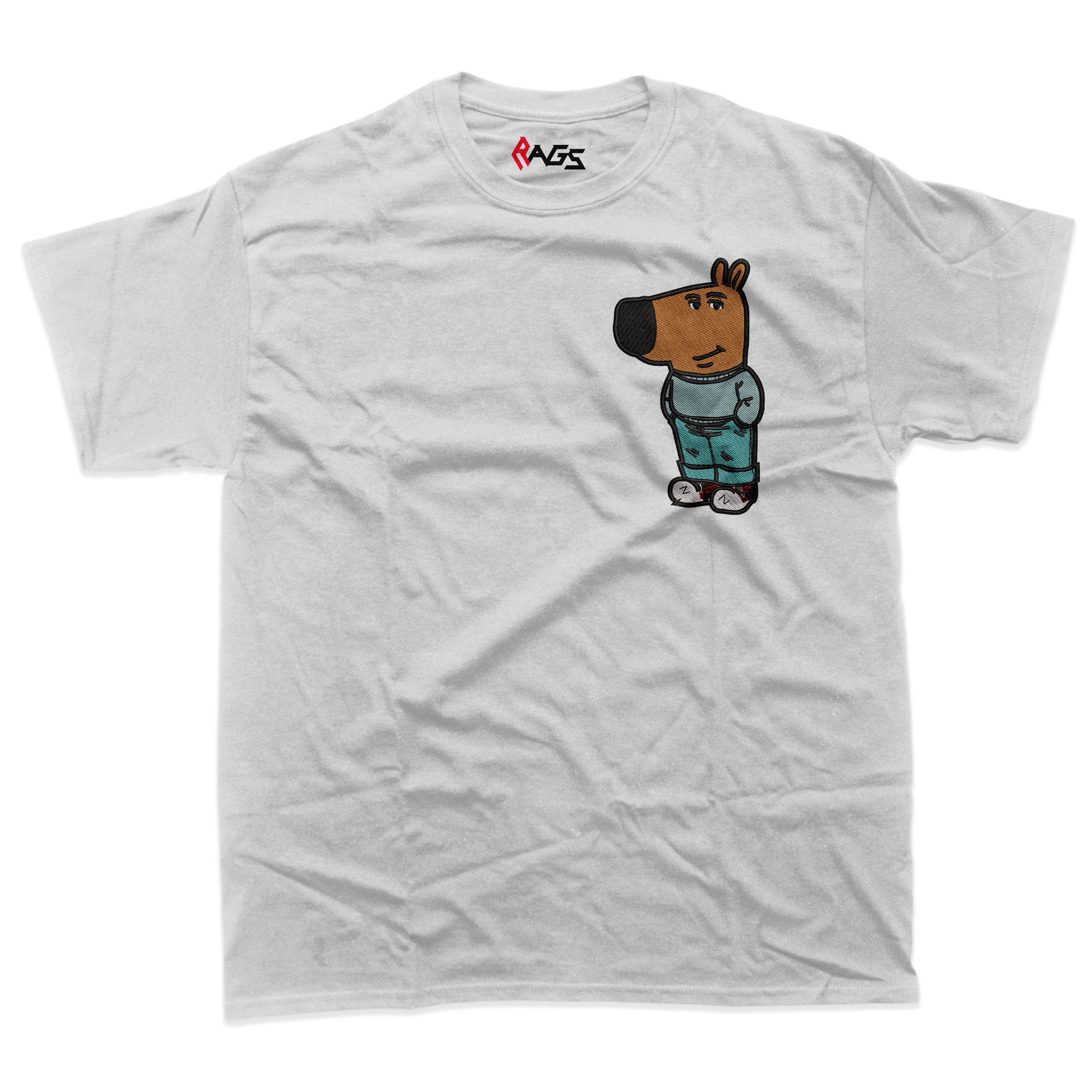 Chill Guy embroidered T-shirt